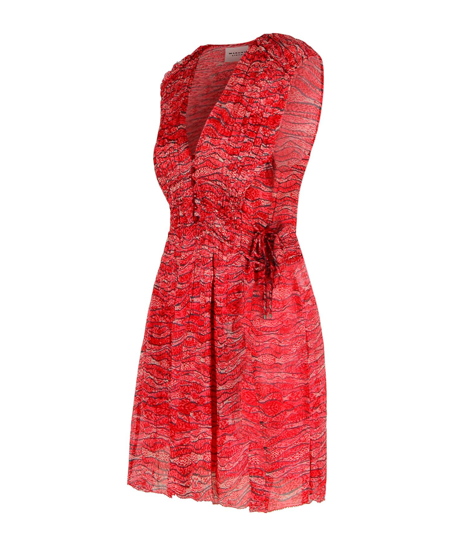 Isabel Marant Étoile V-neck Dress In Red