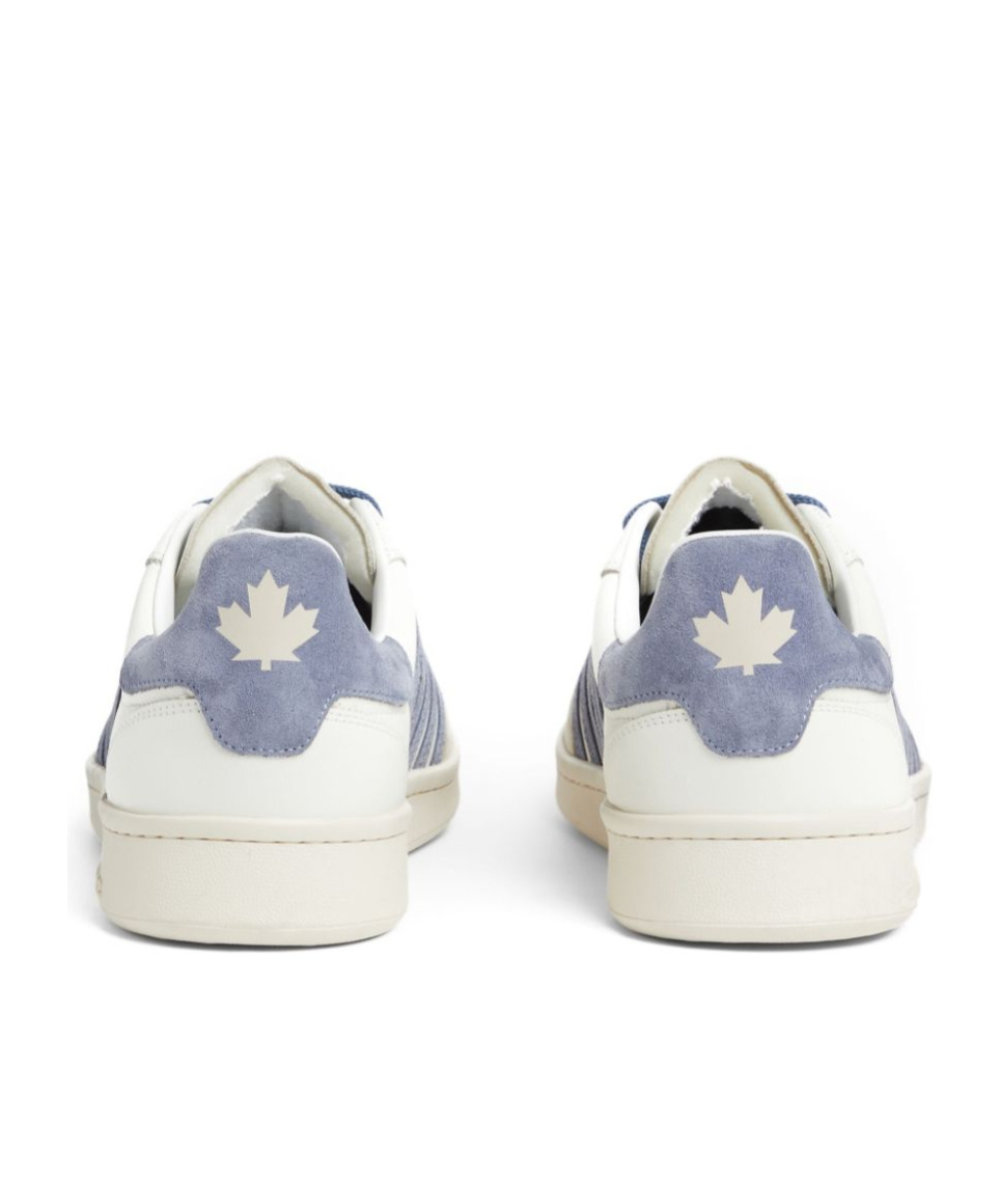 Shop Dsquared2 Boxer Sneakers In White