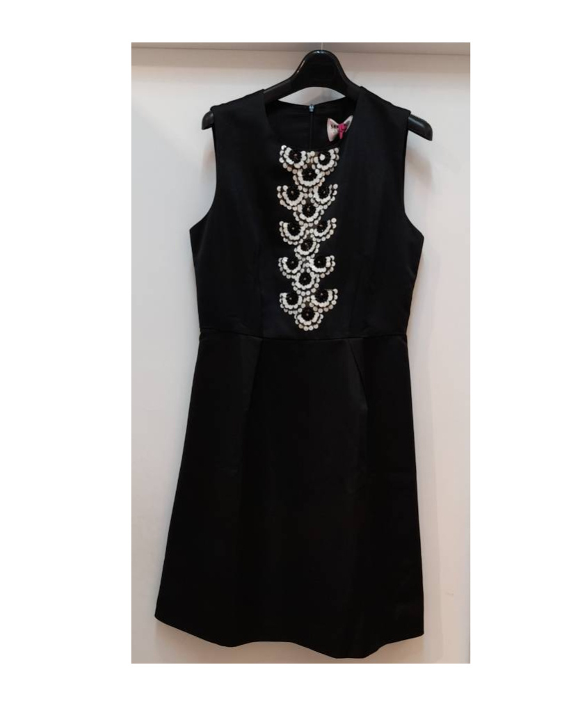 Max Mara Sleeveless Dress In Black