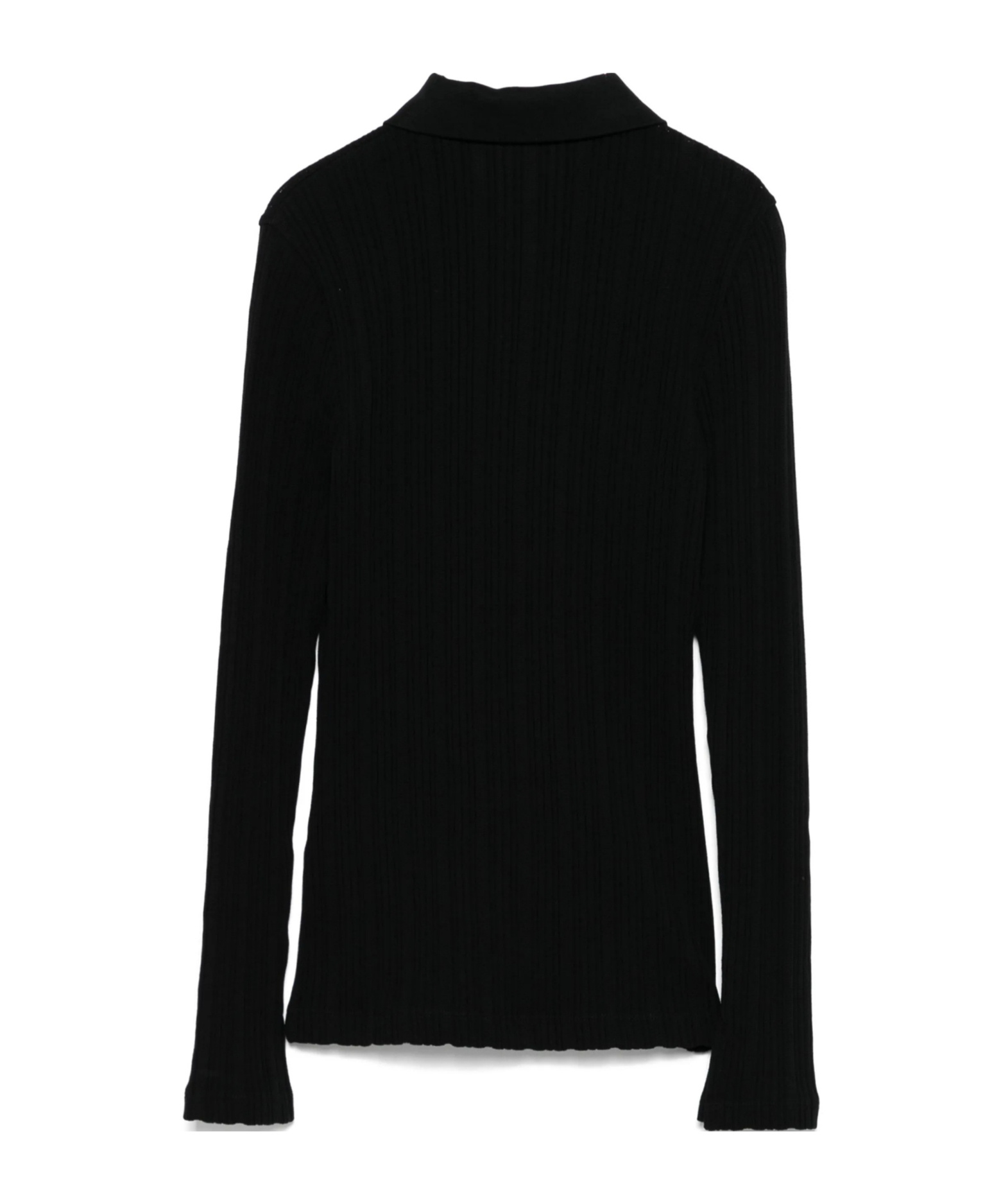 CLOSED RIBBED-KNIT CARDIGAN 