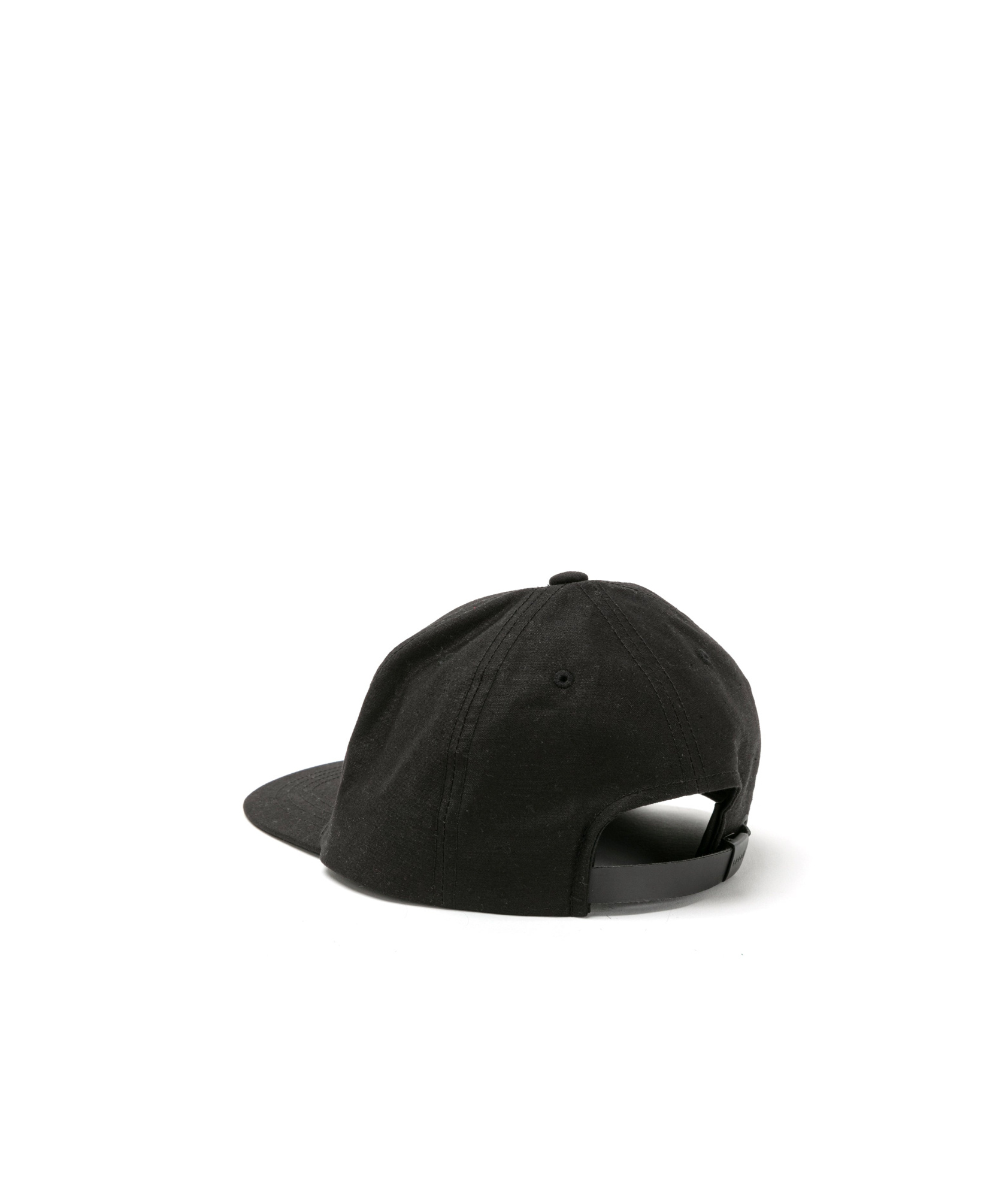 Sacai Letter Baseball Cap In Black