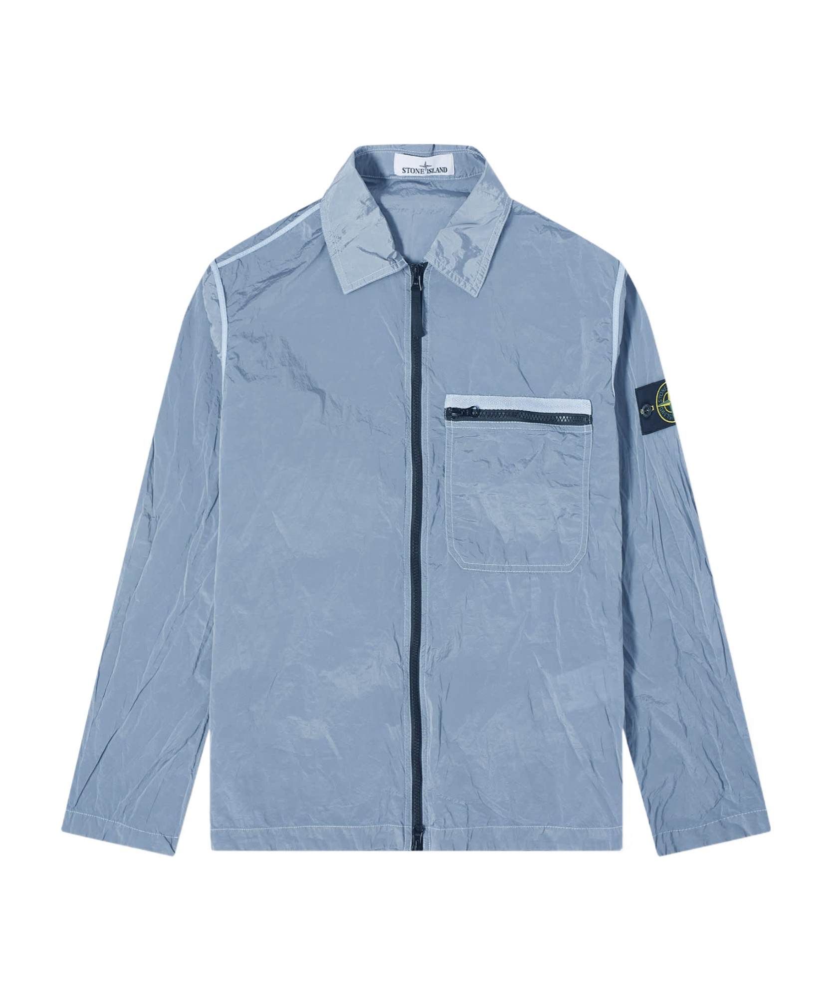 STONE ISLAND COMPASS-BADGE SHELL JACKET 