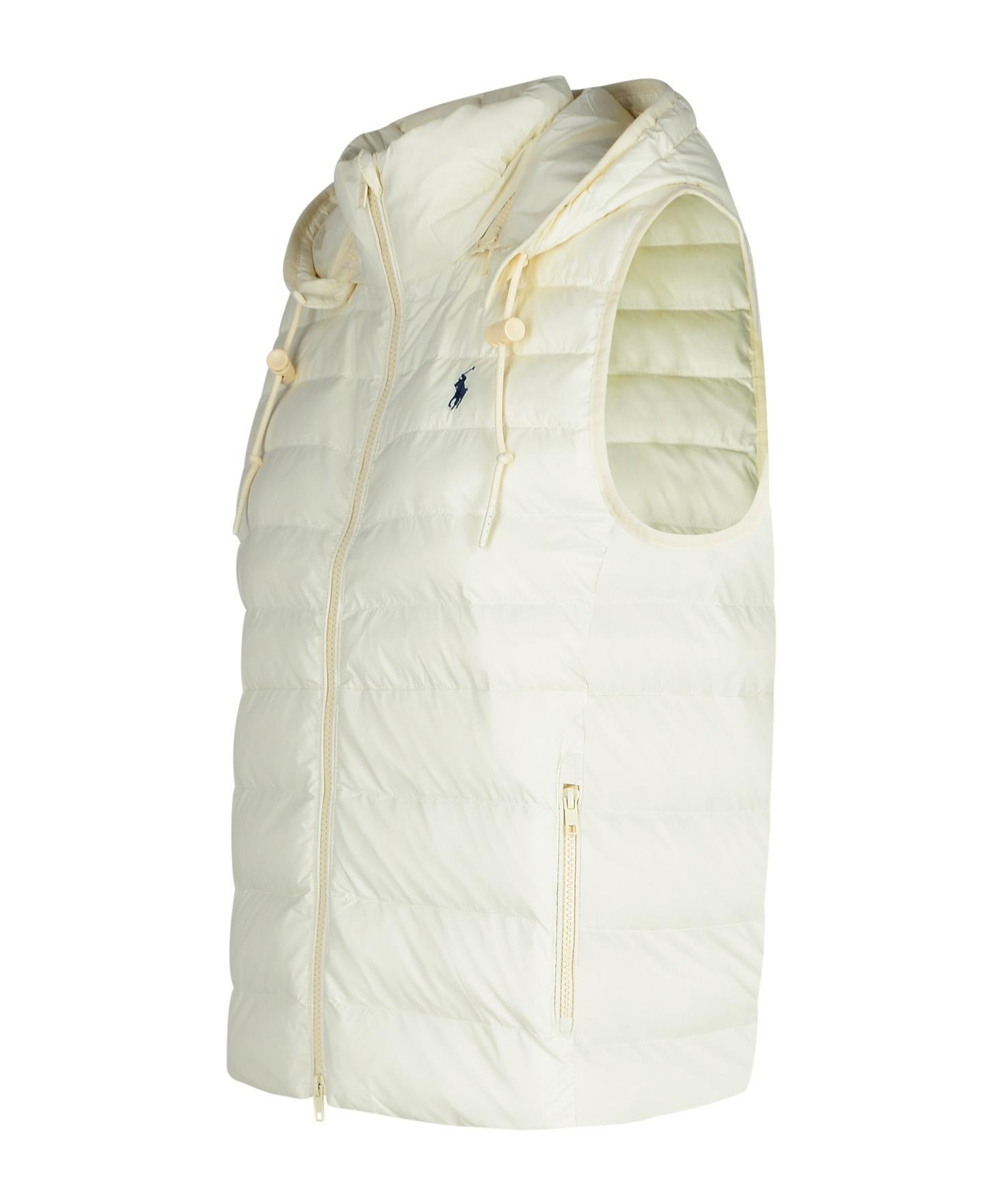 Polo Ralph Lauren Cream Nylon Vest 100gr In White
