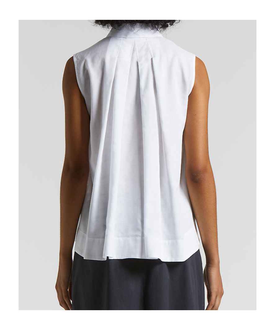 Peserico Bead-embellished Tank Top In White
