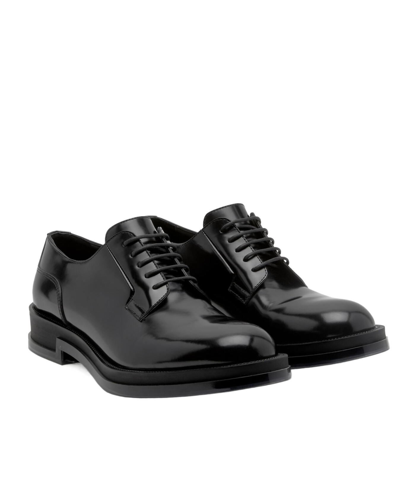 ALEXANDER MCQUEEN ALEXANDER MCQUEEN ROUND-TOE LACE-UP SHOES