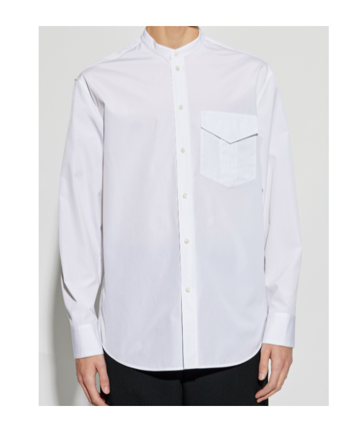 JIL SANDER JIL SANDER FLAP POCKET LONG-SLEEVED SHIRT