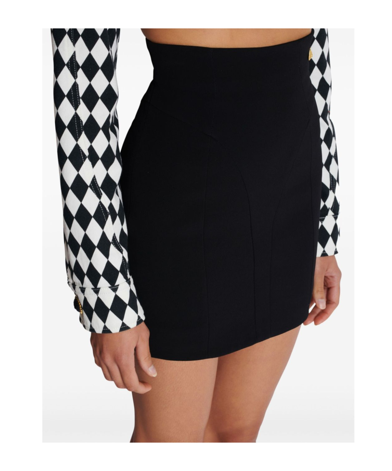 Balmain Skirt In Black