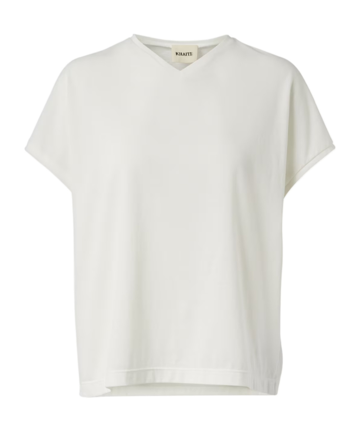 Khaite Devra Cotton-blend Top In White