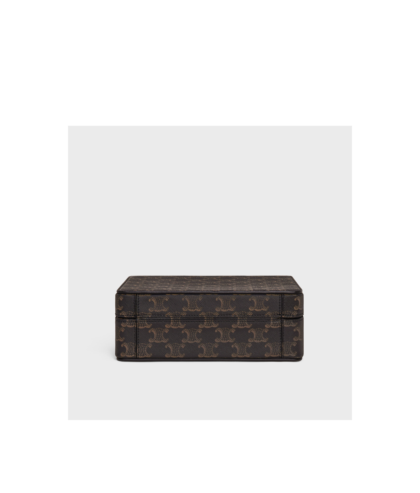 CELINE SQUARED BOX IN TRIOMPHE CANVAS