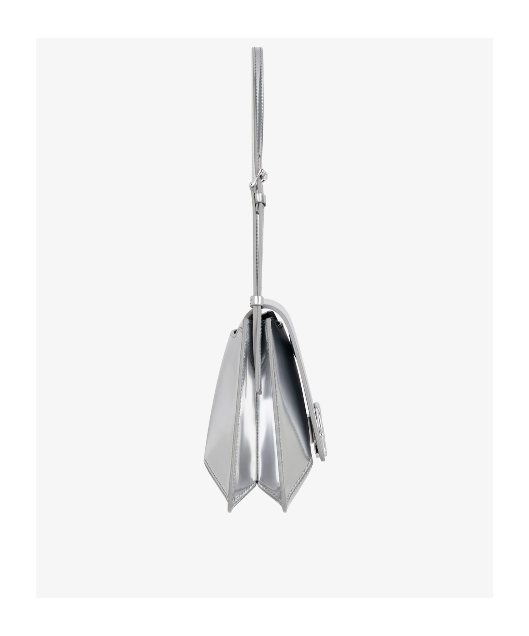 Givenchy 4g Liquid Shoulder Bag In Gray