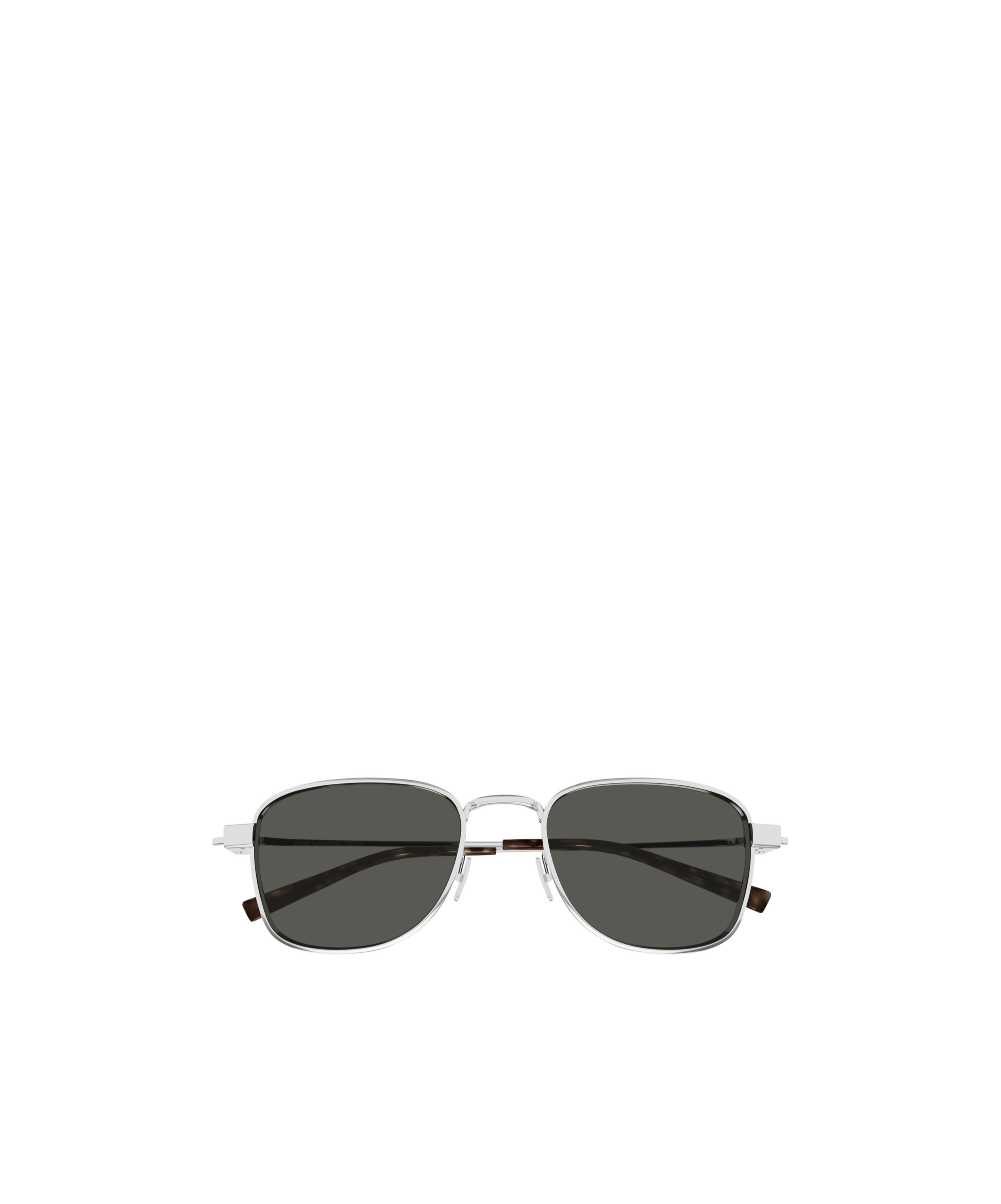 Saint Laurent Logo Sunglasses In Black