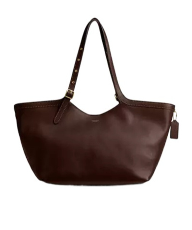 Coach Gramercy Tote In Brass/maple