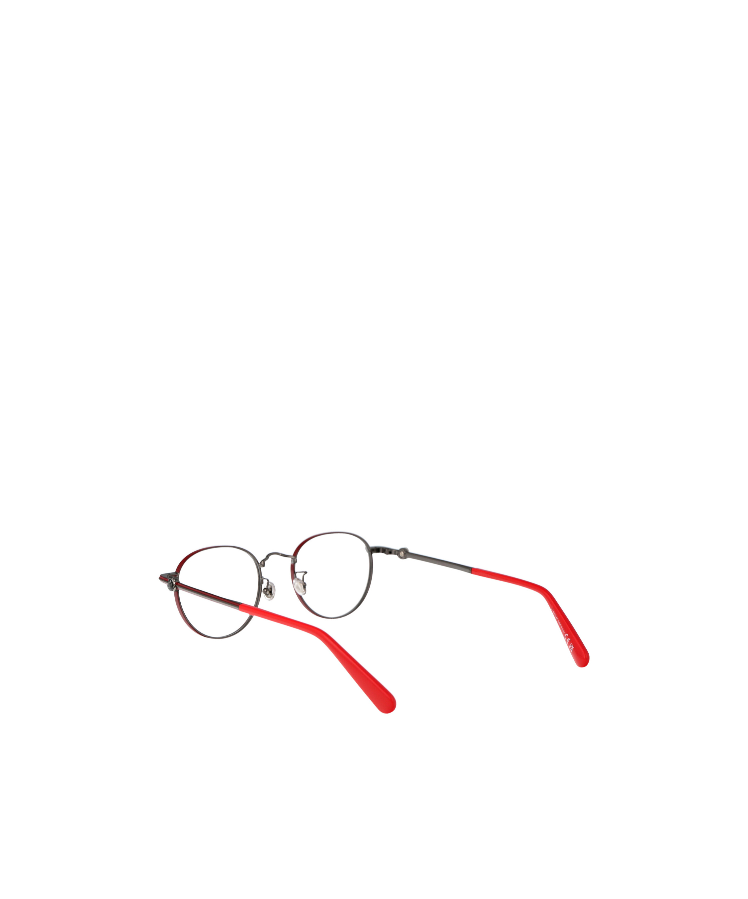 Moncler Round-frame Glasses In Red