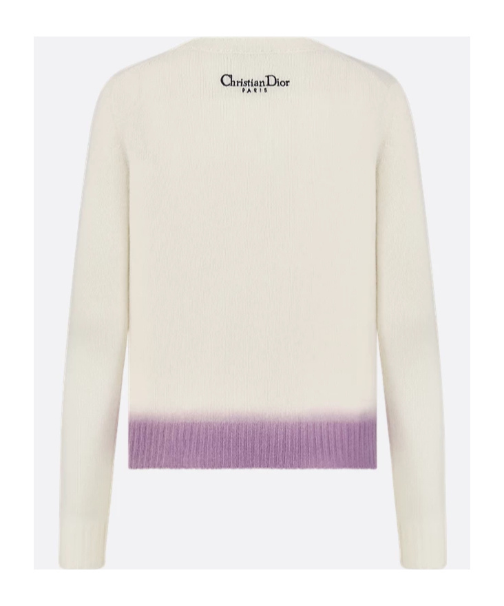 DIOR EMBROIDERED SWEATER