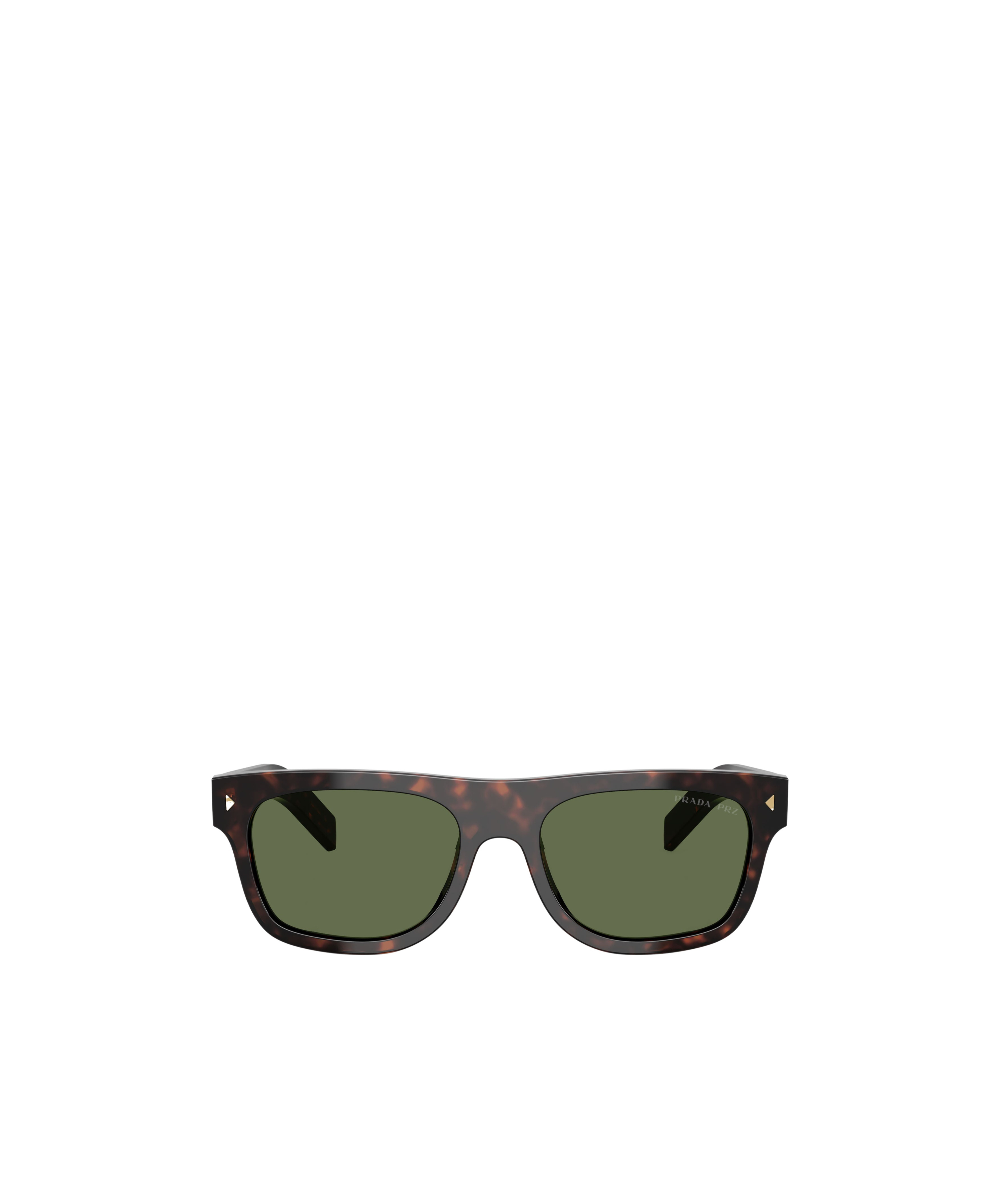 Prada Acetate Prb12s Sunglasses In Green