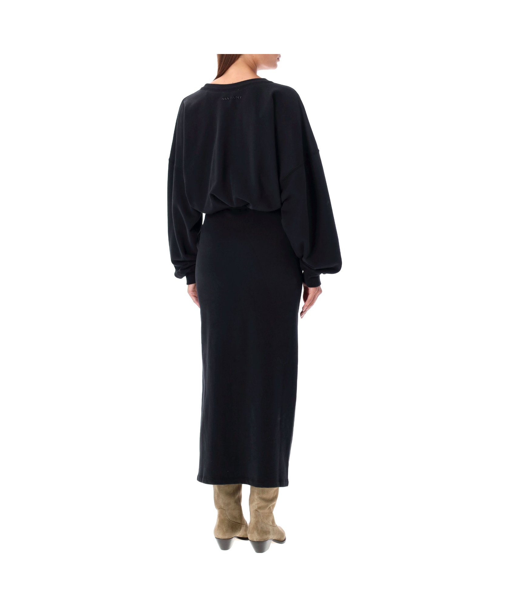 Shop Isabel Marant Étoile Salomon Maxi Dress In Black
