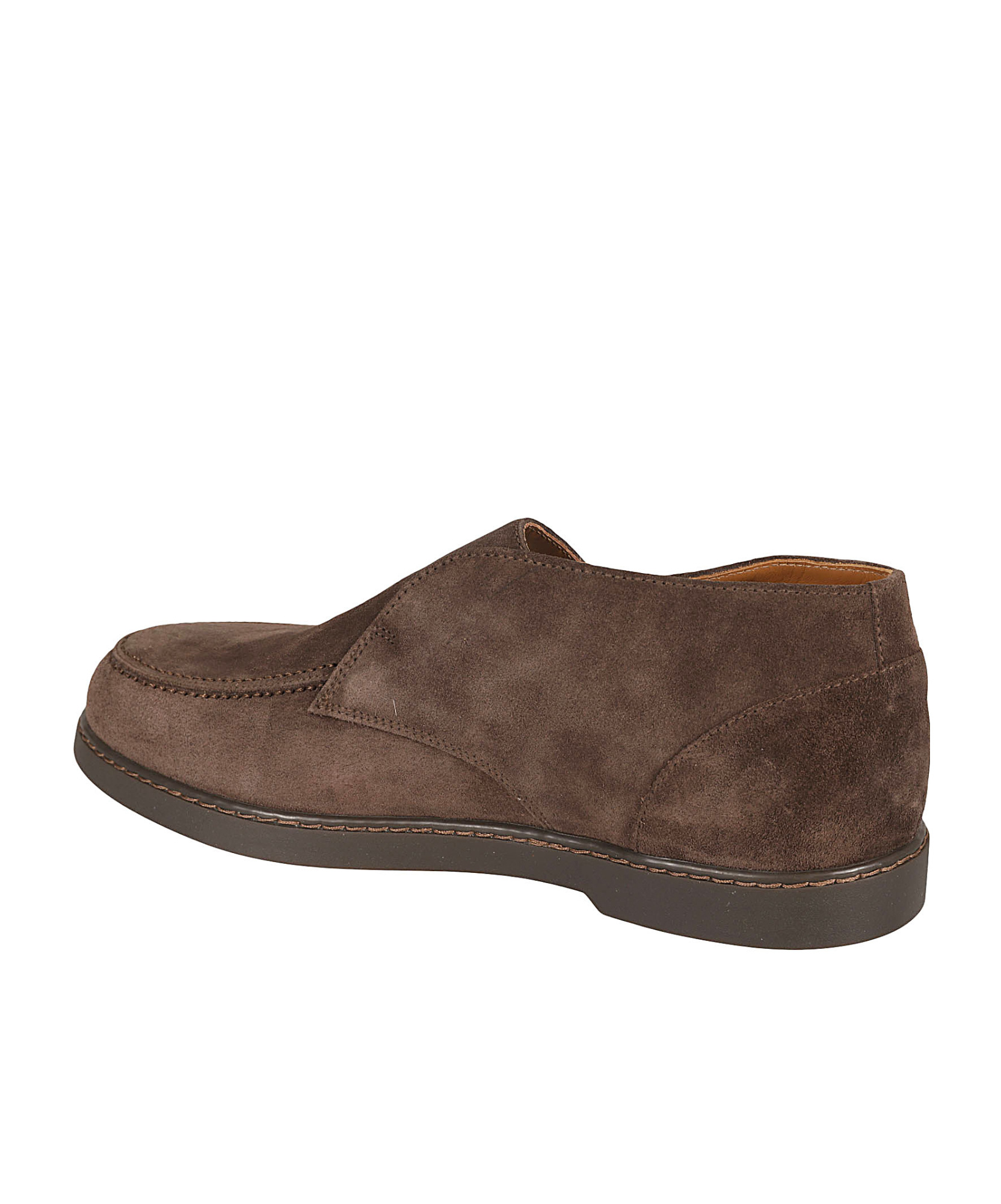 Doucal's Suede Chukka Ankle Boot In Brown
