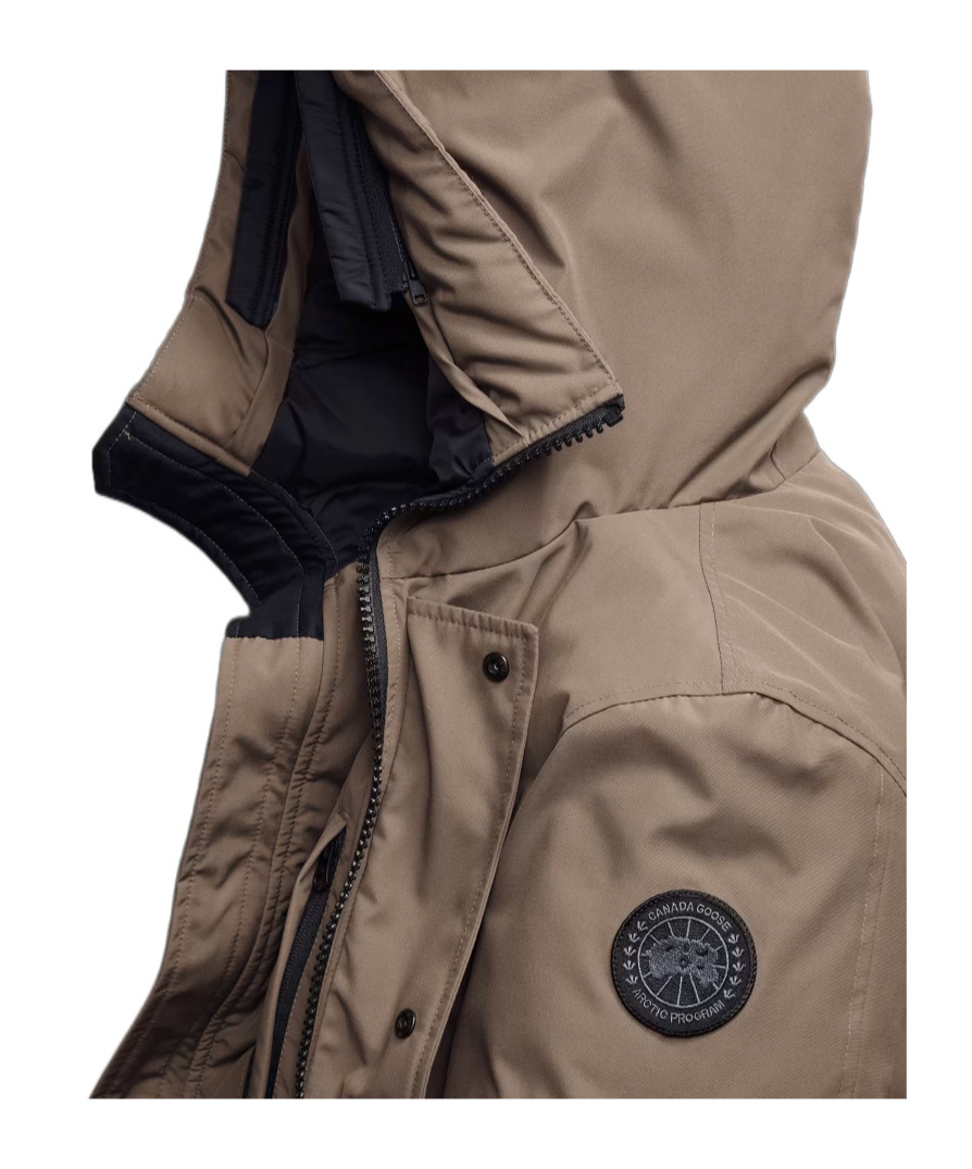Canada Goose Langford Parka Black Label In Brown