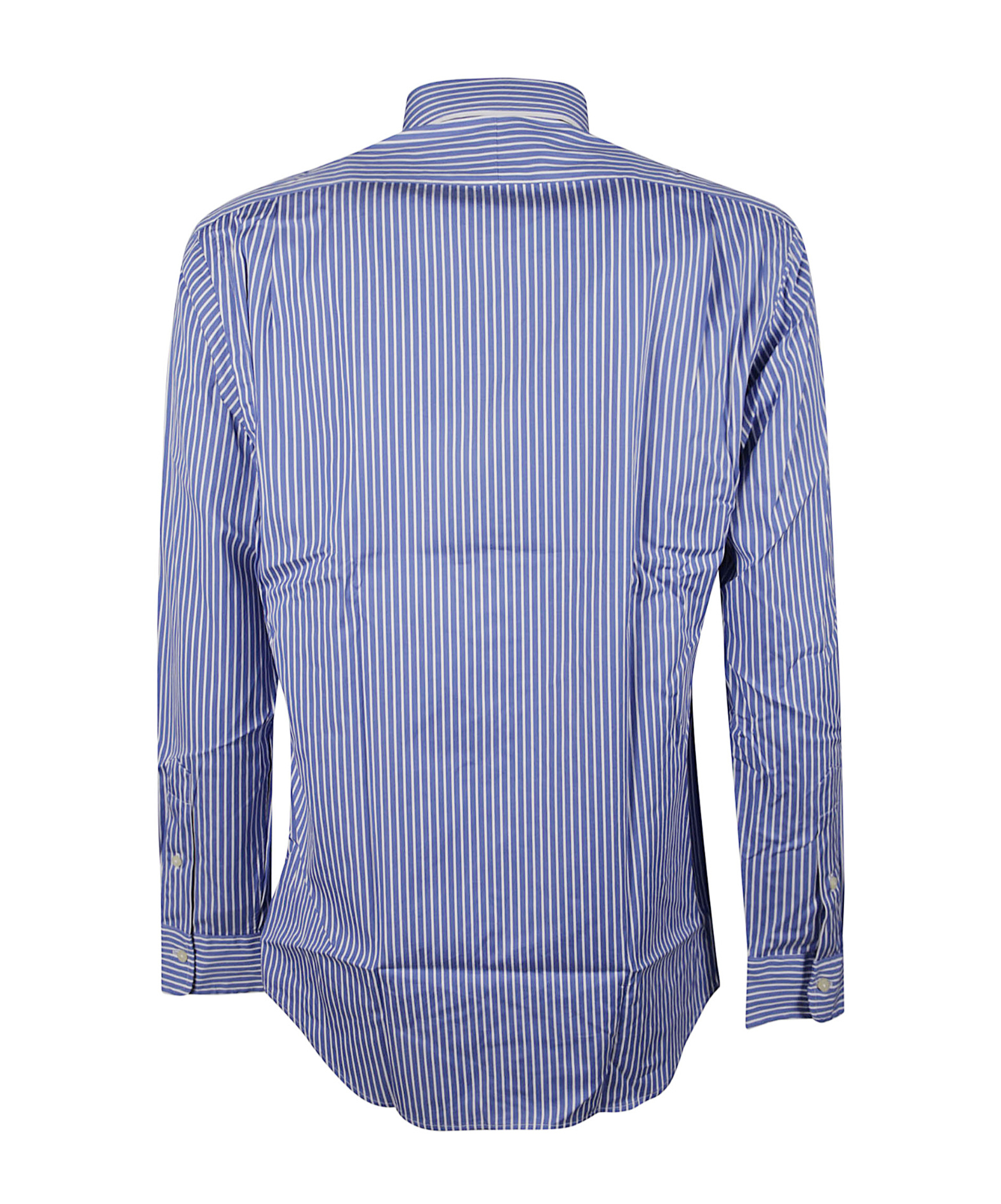 Polo Ralph Lauren Striped Sport Shirt In Blue