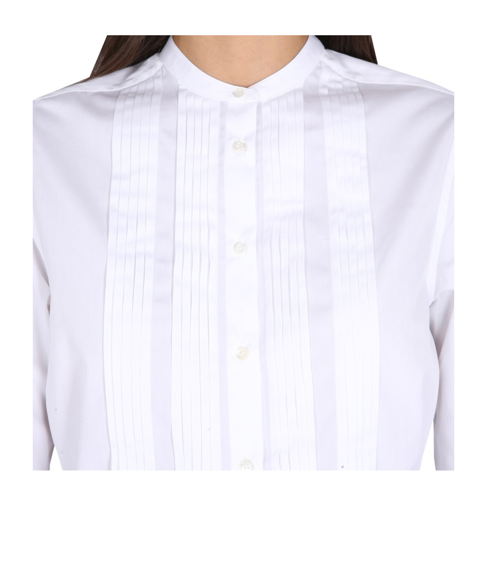 ASPESI PEPLUM BUTTON-UP SHIRT