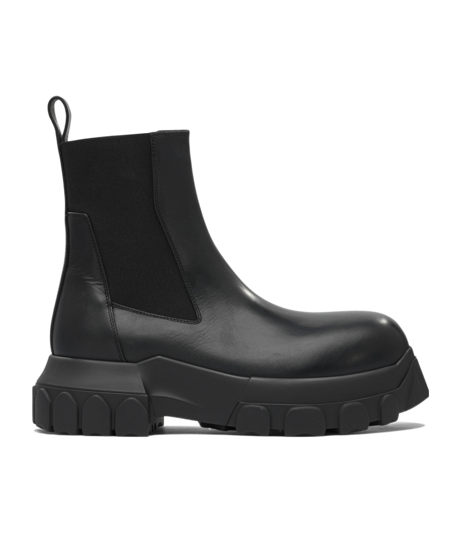 Rick Owens Round Toe Ankle Boots