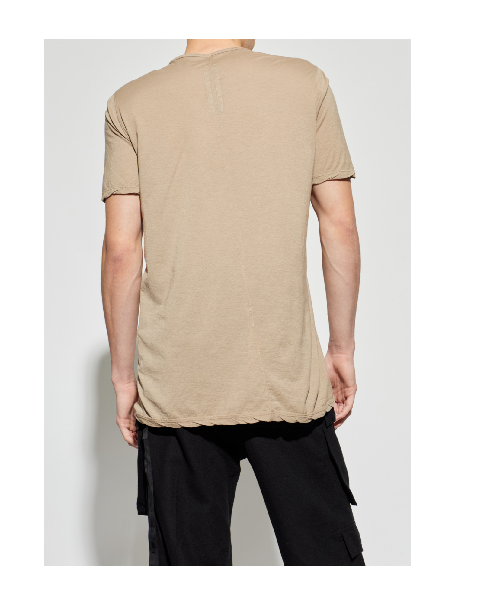 Rick Owens Drkshdw Short-sleeved T-shirt In Brown