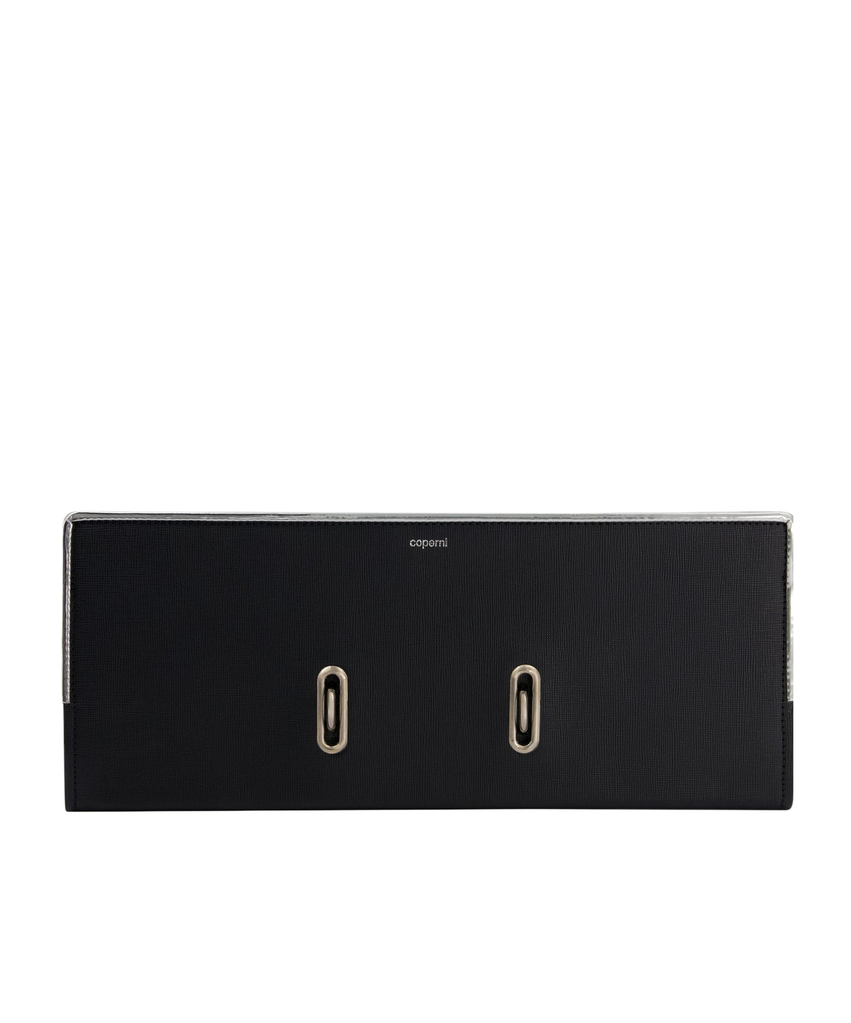 Shop Coperni Binder Clutch In Black