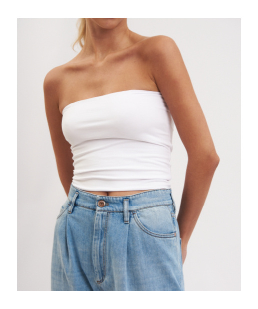Brunello Cucinelli Tank Top In White