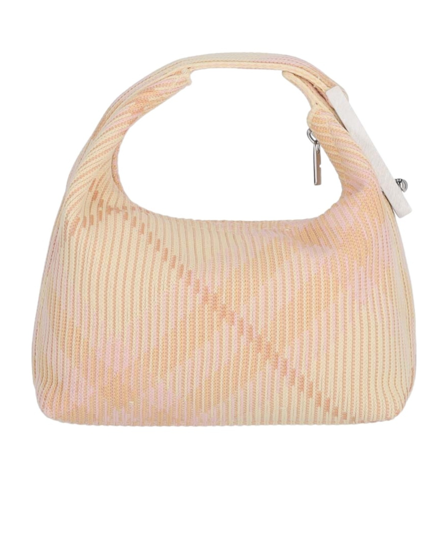 Burberry Medium Peg Duffle Shoulder Bag In Nude