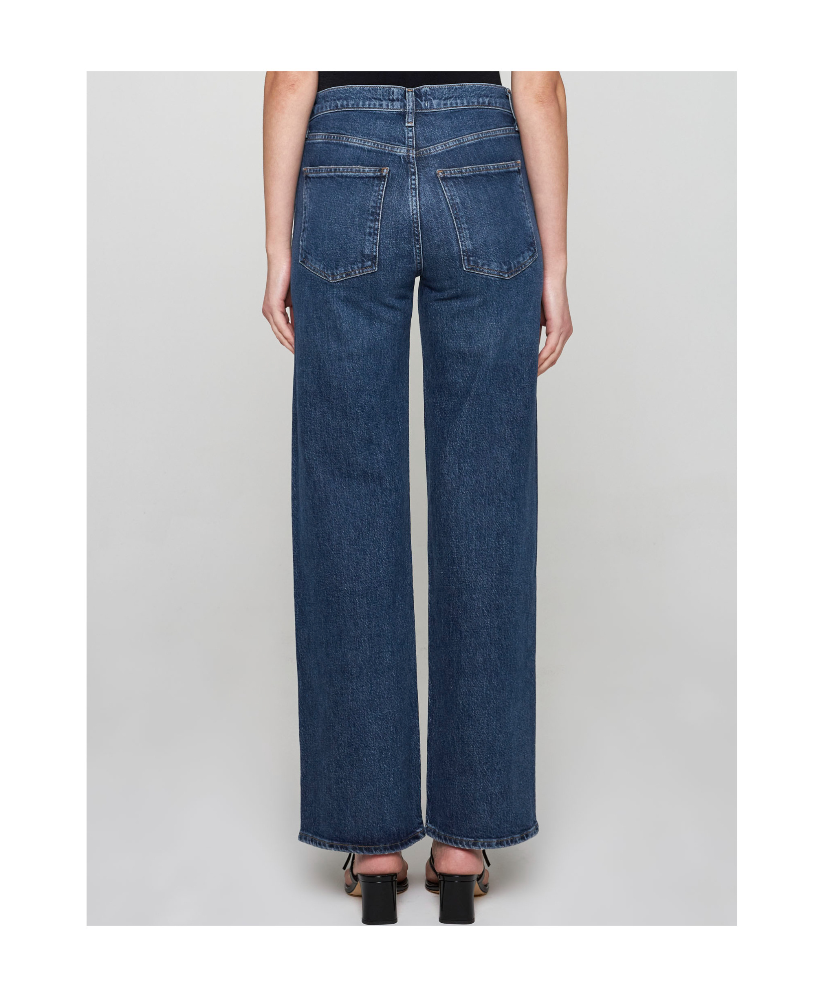 Agolde Harper Jeans In Blue