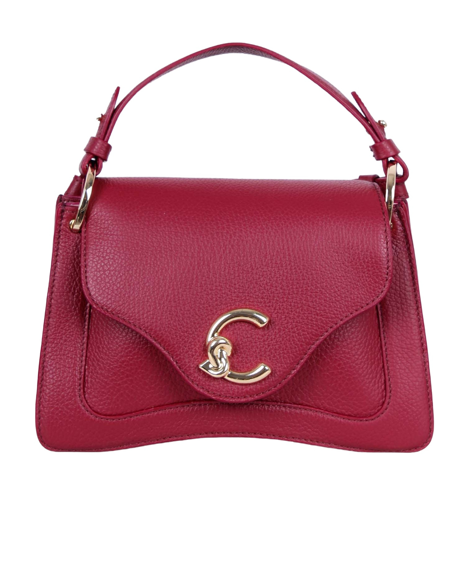 Coccinelle Flap Handbag In Red