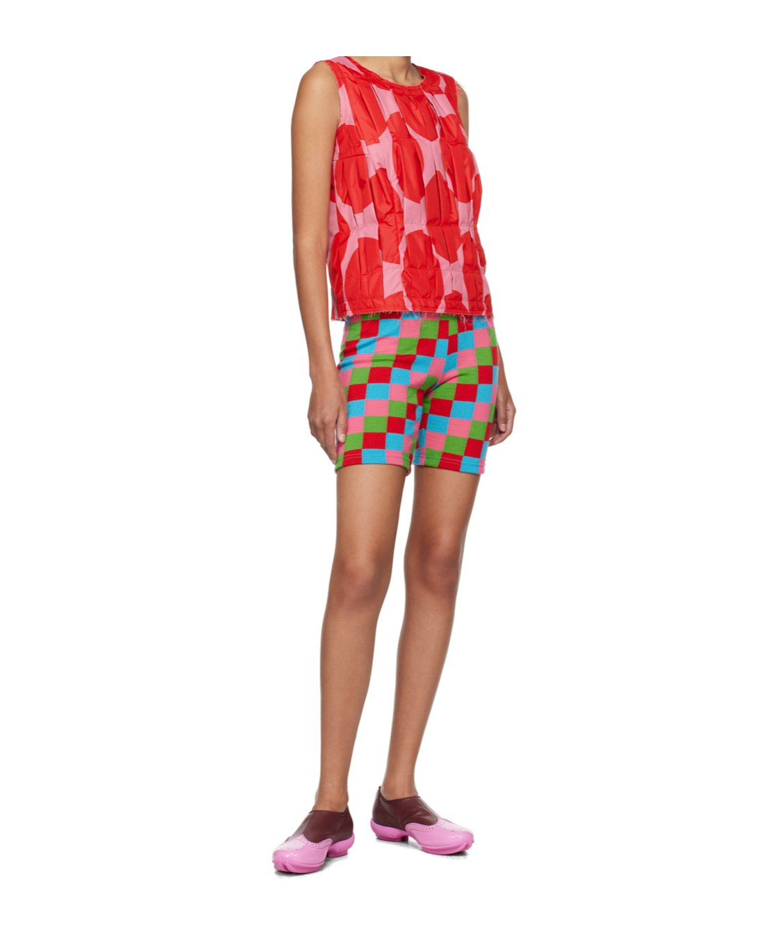 Comme Des Garçons Round Neck Sleeveless Vest
