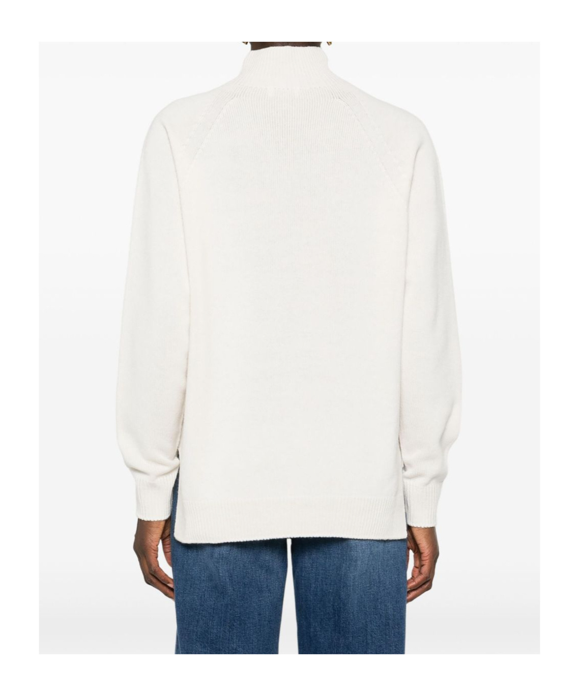 Peserico Monili Chain-detail Jumper In White
