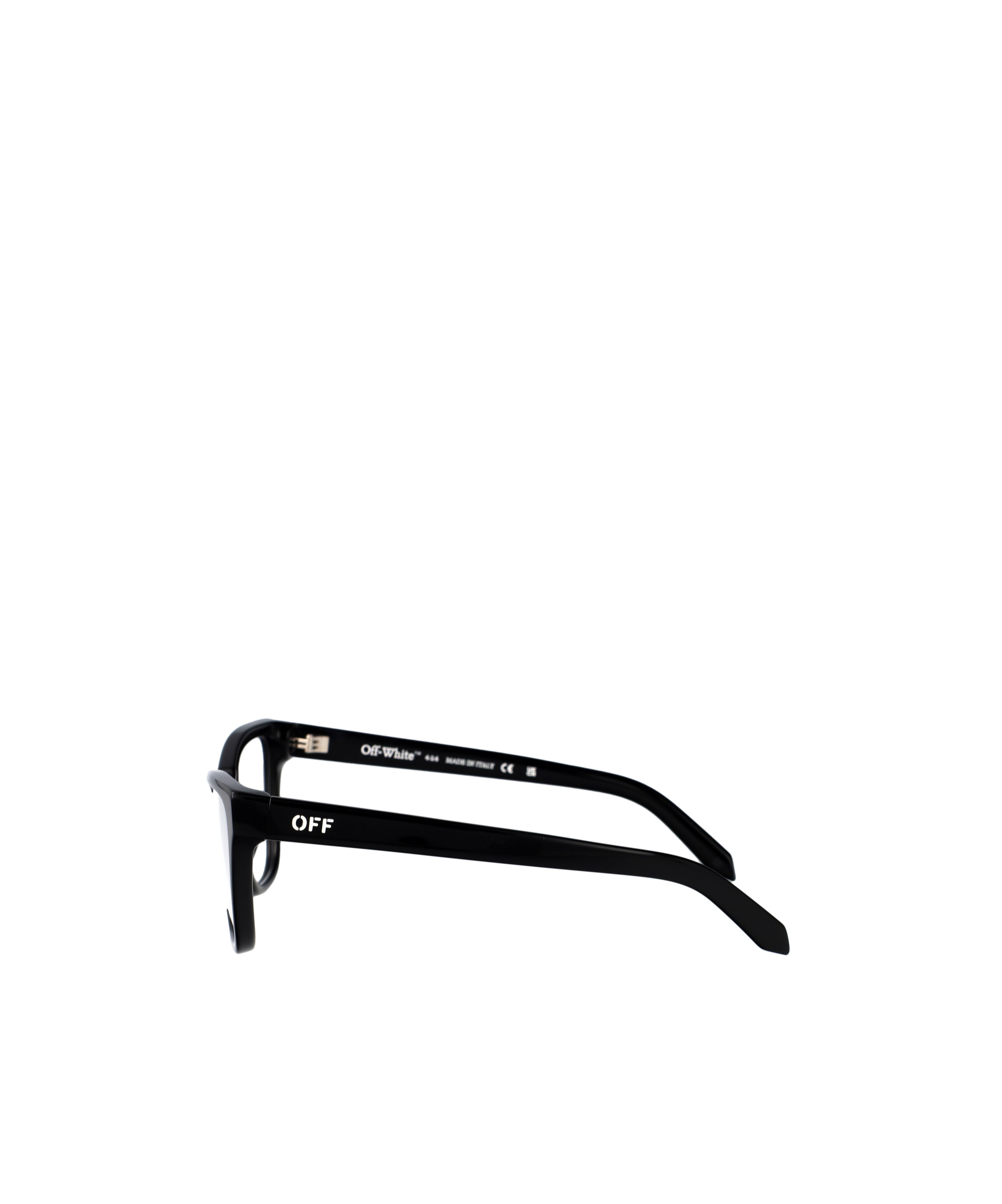 Off-white Full-frame Flat Mirror In Black