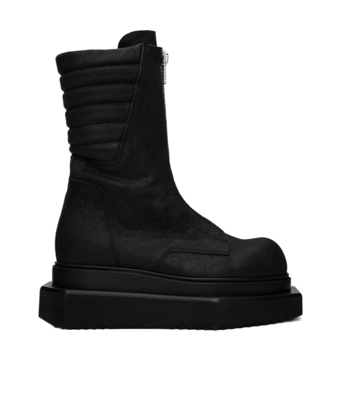 Rick Owens Square Zipper Boots