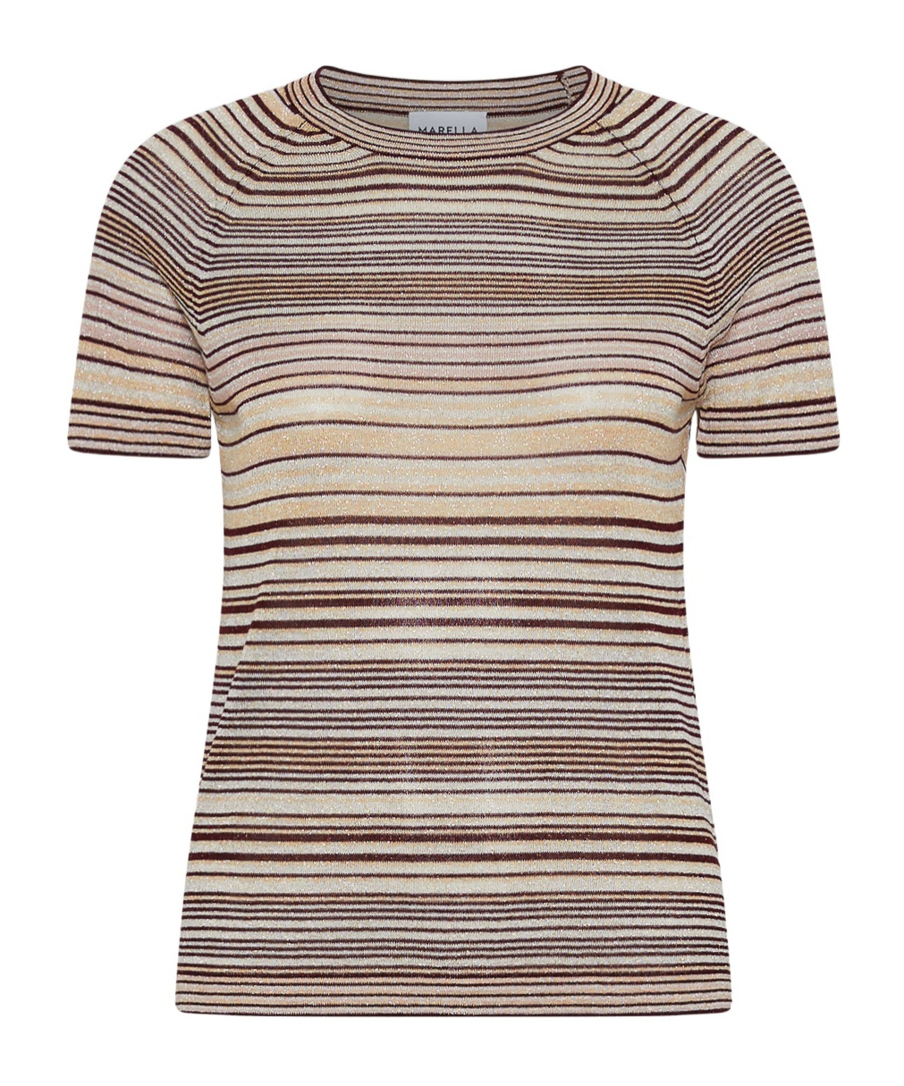 Marella Viscose And Lurex T-shirt