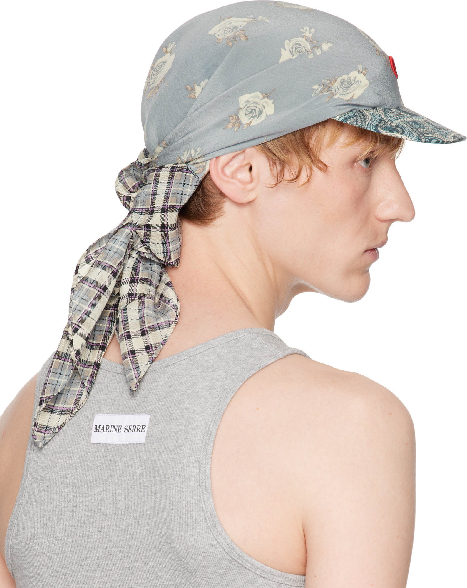 Marine Serre Patterned Hat