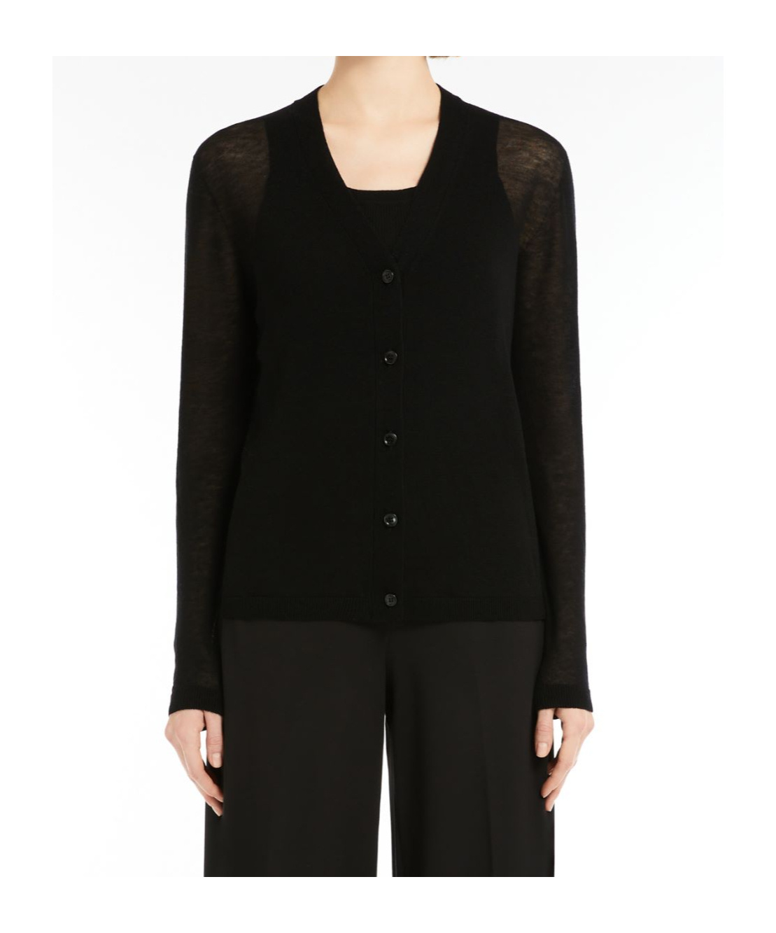 Max Mara Derrik Cardigan In Black