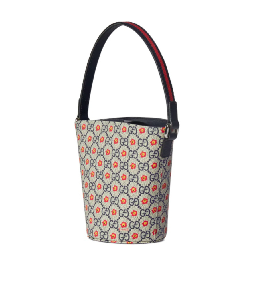 Gucci Children's Printed Gg Bucket Bag In Multi