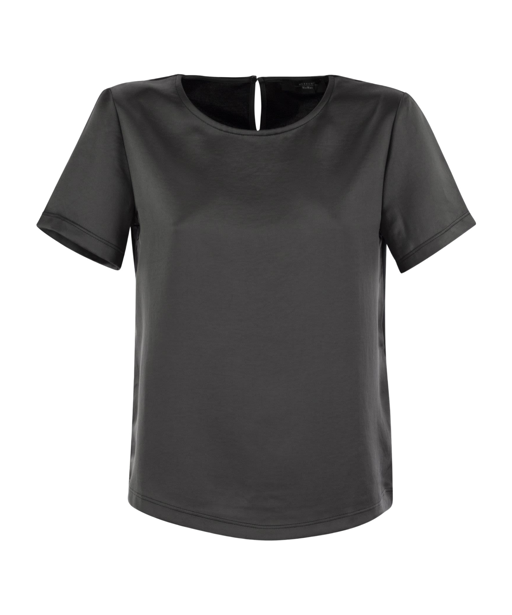 Weekend Max Mara Short-sleeved T-shirt In Black