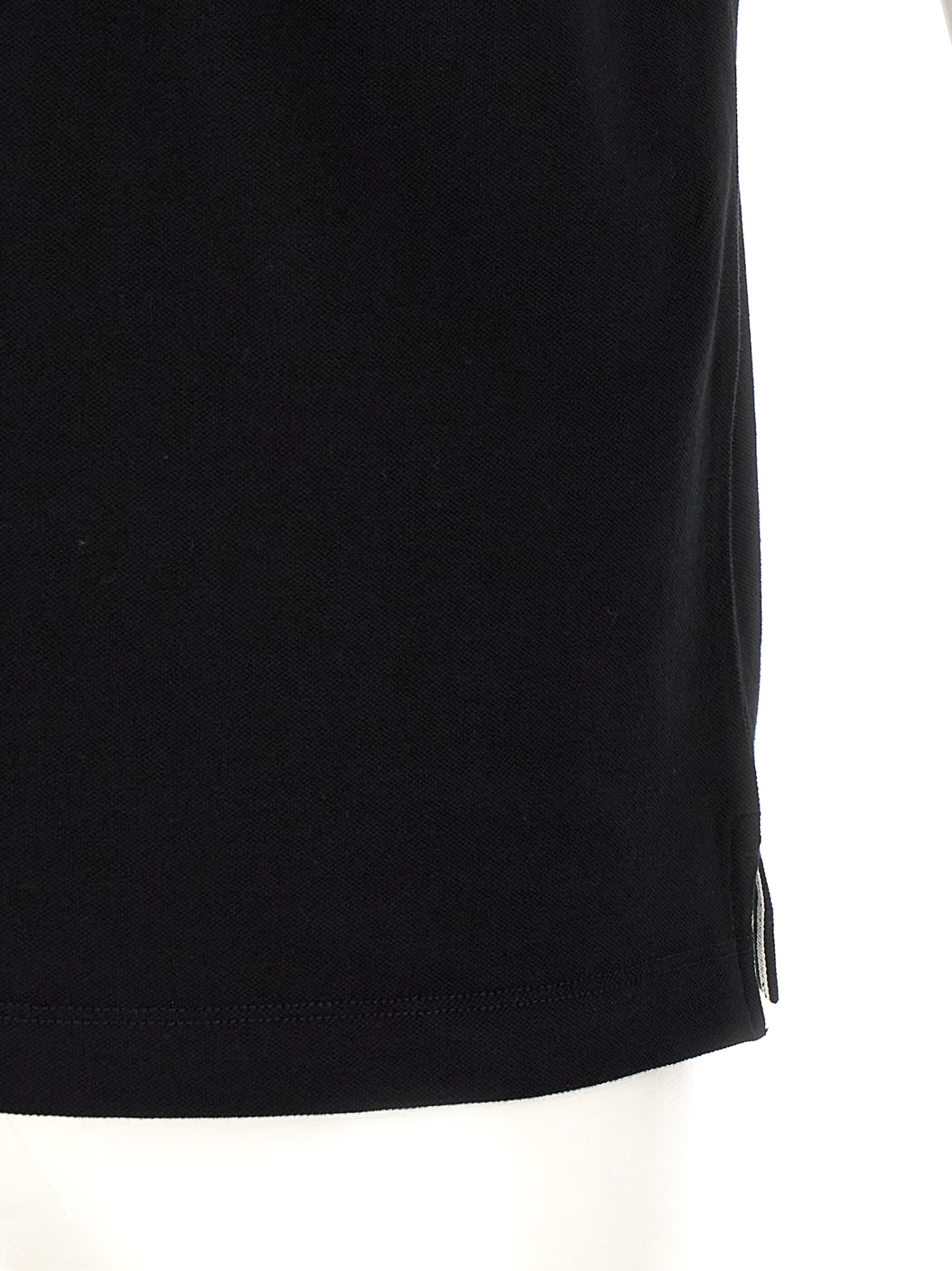 Stone Island Polo Shirt In Black