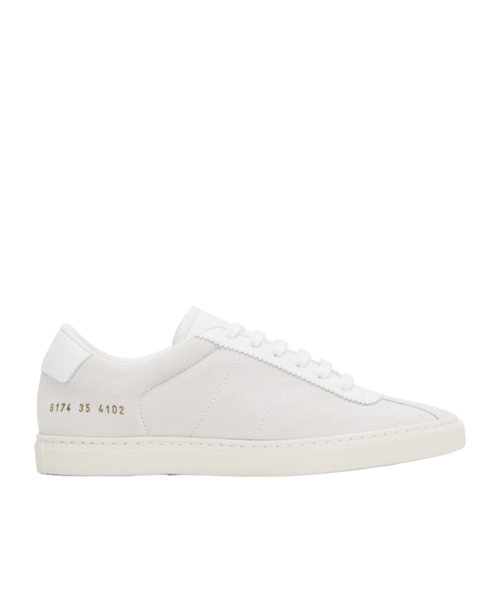 Common Projects Off-white Tennis Classic Sneakers In White