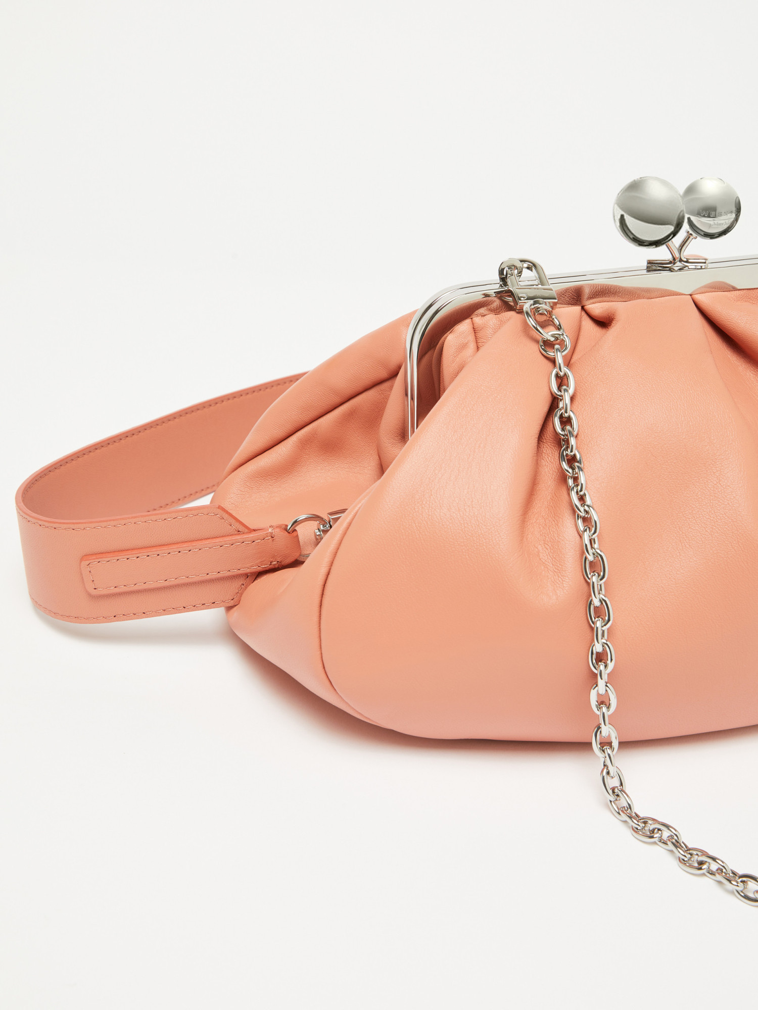 Weekend Max Mara Medium Pasticcio Single Shoulder In Pink