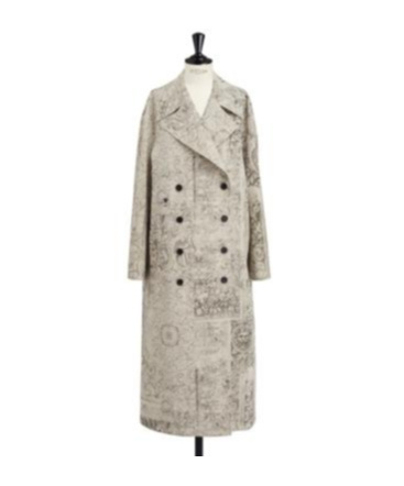 Dior Coat In Gray