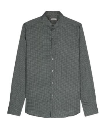 Canali Long-sleeved Shirt In Black