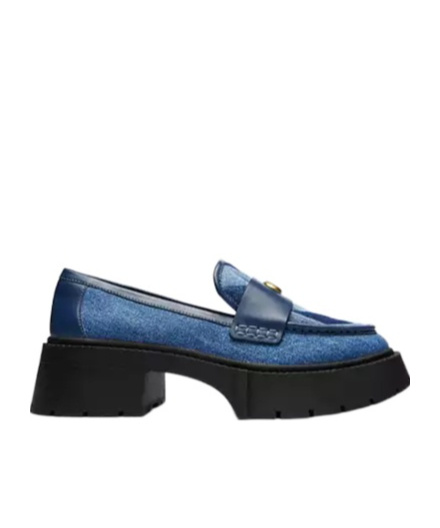 Coach Leah Plateau-loafer Mit Steppung In Multi