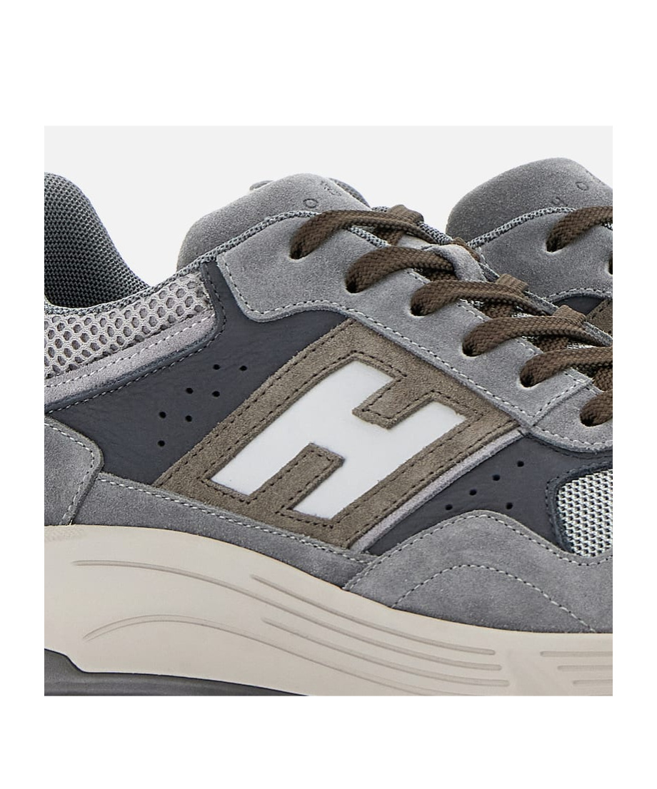 Hogan Hyperlight Low-top Sneakers In Gray