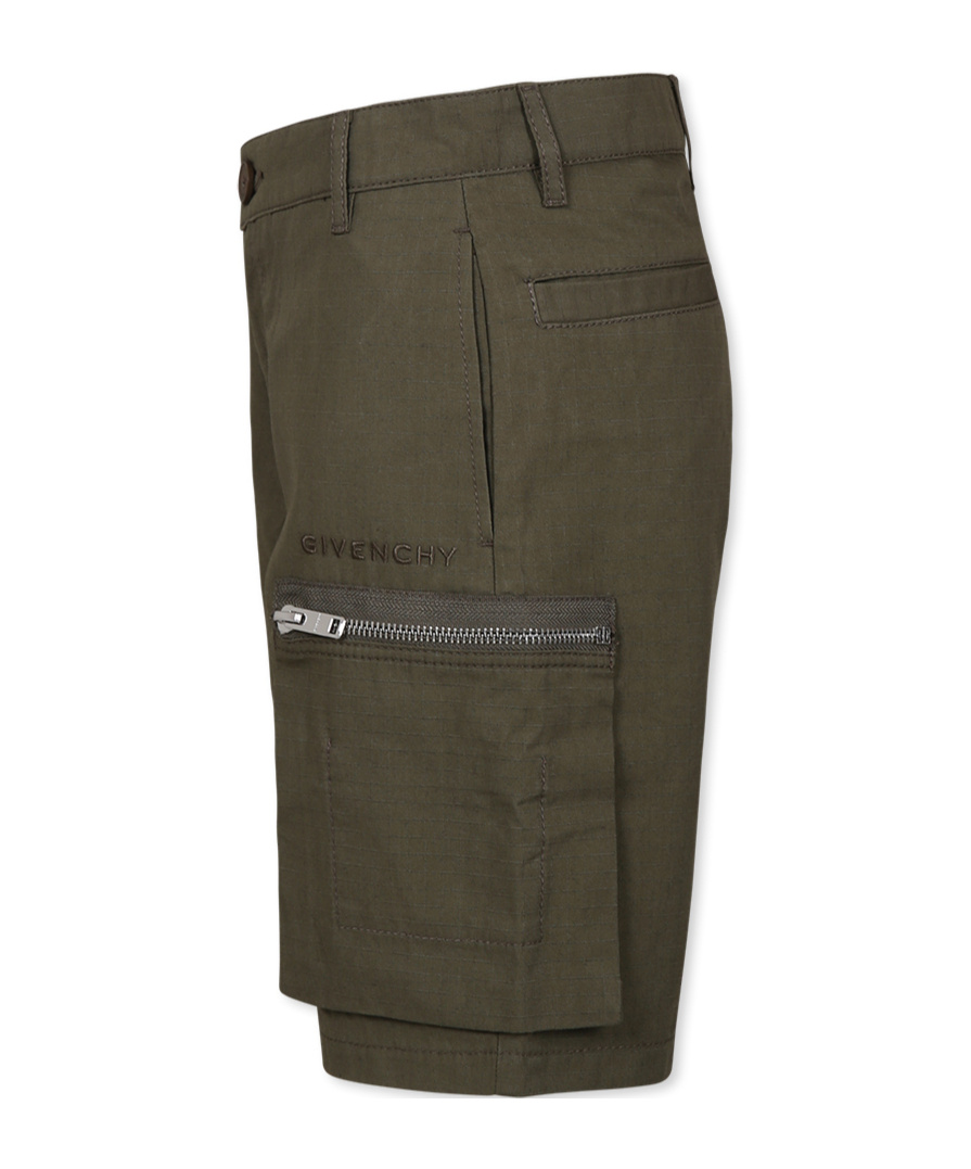 Givenchy Belt-loop Shorts In Black