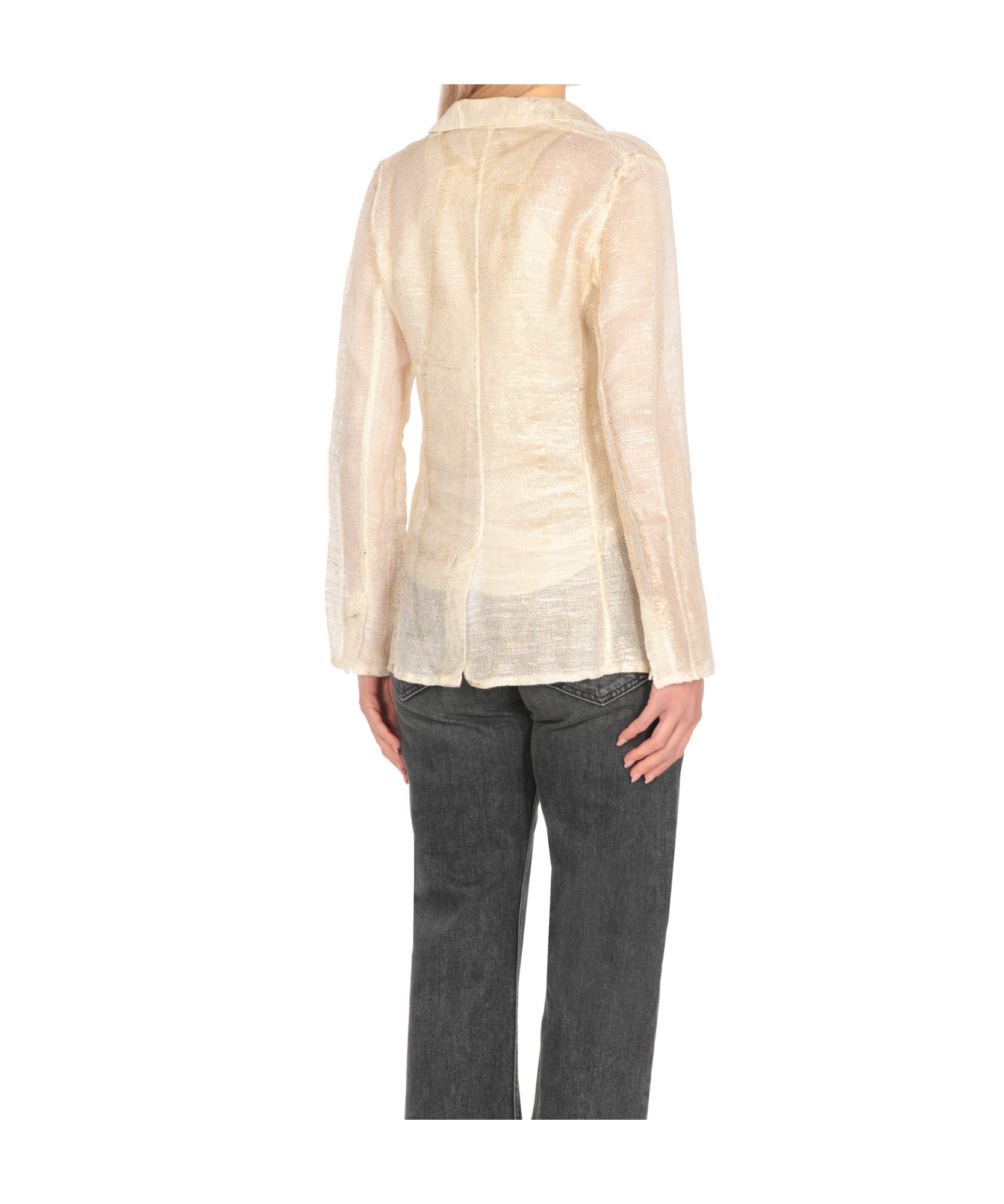 Avant Toi Single-breasted Suit Coat In Nude