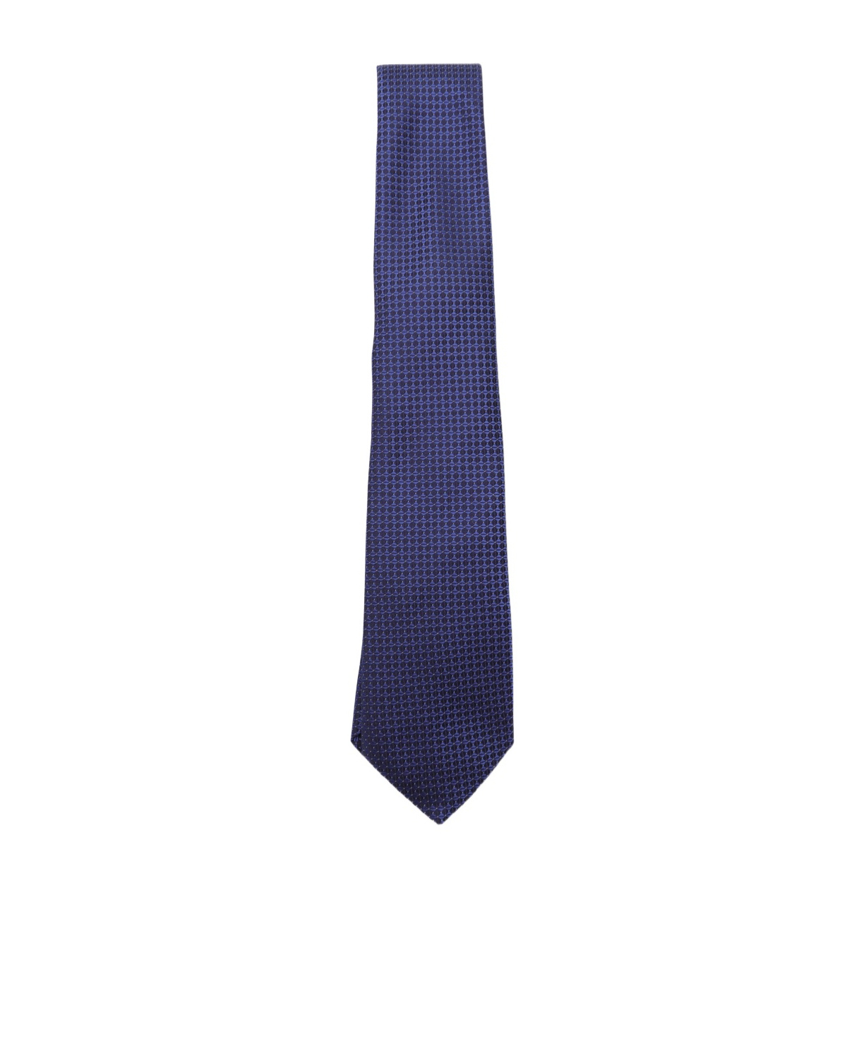 Canali Pointed Tie In Blue